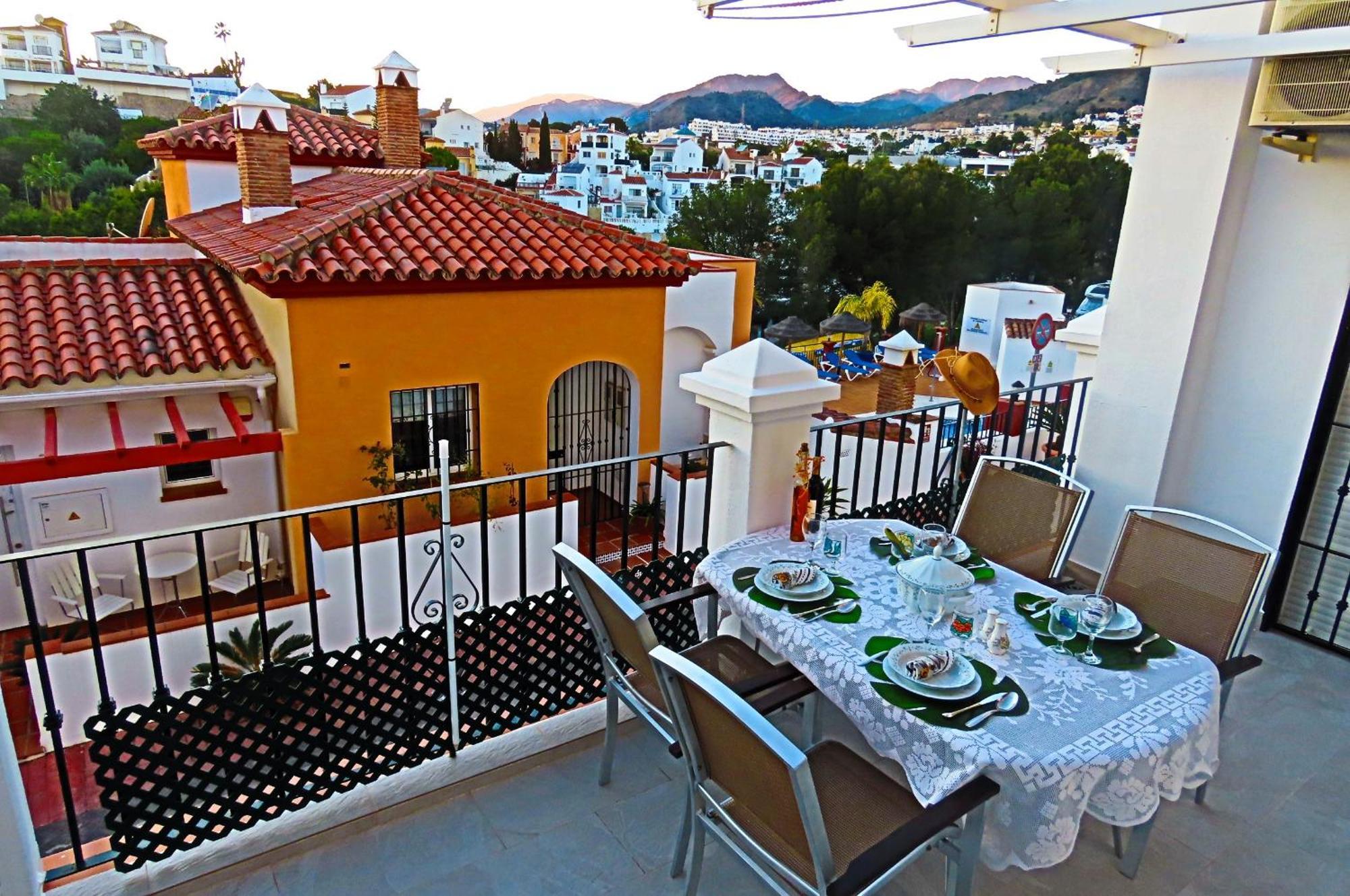 Ferienwohnung Aljamar 3B Nerja Exterior foto